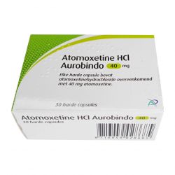 Атомоксетин HCL 40 мг Европа :: Аналог Когниттера :: Aurobindo капс. №30 в Кемерове и области фото